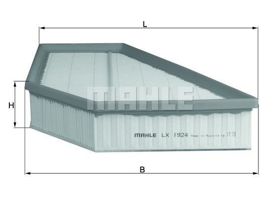 Luftfilter Knecht LX 1924 KNECHT