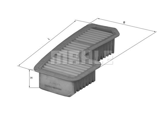 Luftfilter Knecht LX 1936 KNECHT