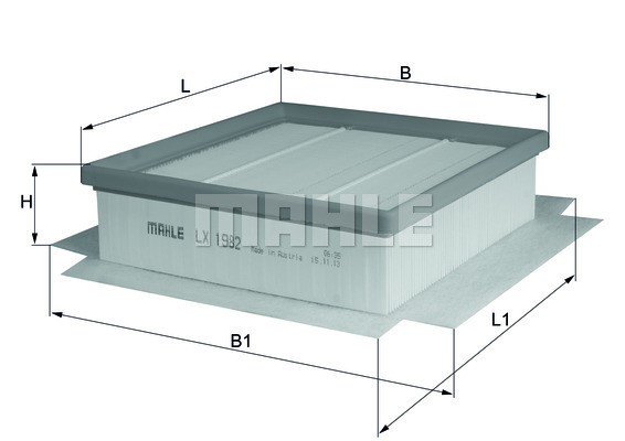 Luftfilter Knecht LX 1982 KNECHT