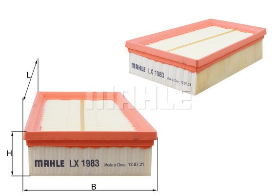 Luftfilter Knecht LX 1983 KNECHT
