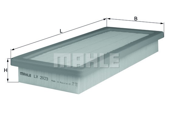 Luftfilter Knecht LX 2023 KNECHT