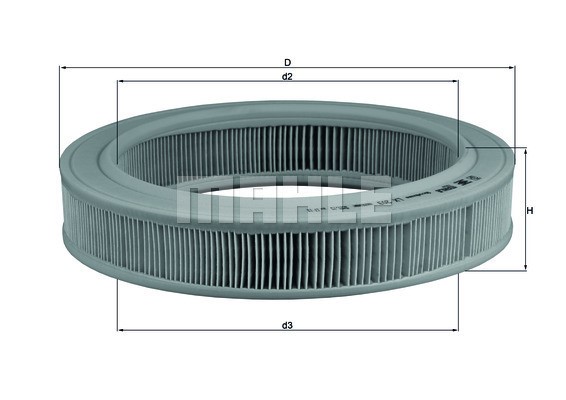 Luftfilter Knecht LX 203 KNECHT