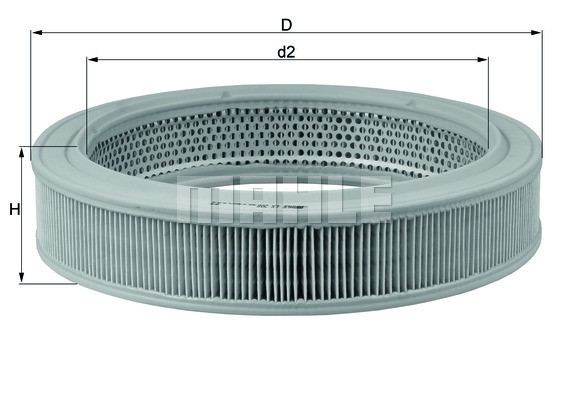 Luftfilter Knecht LX 208 KNECHT