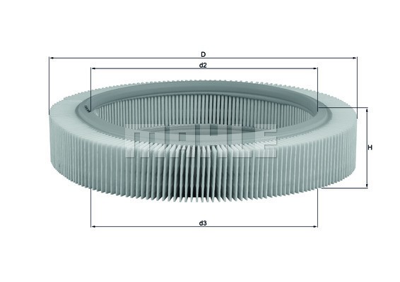 Luftfilter Knecht LX 209 KNECHT