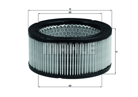 Luftfilter Knecht LX 213 KNECHT