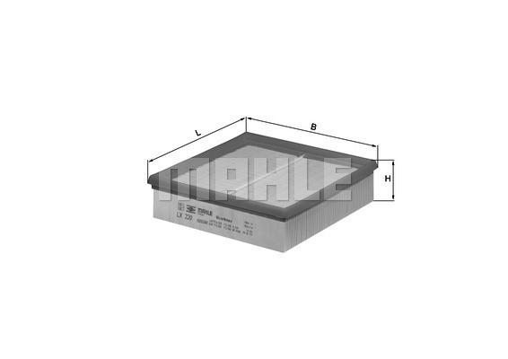 Luftfilter Knecht LX 220 KNECHT