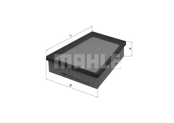 Luftfilter Knecht LX 2631 KNECHT