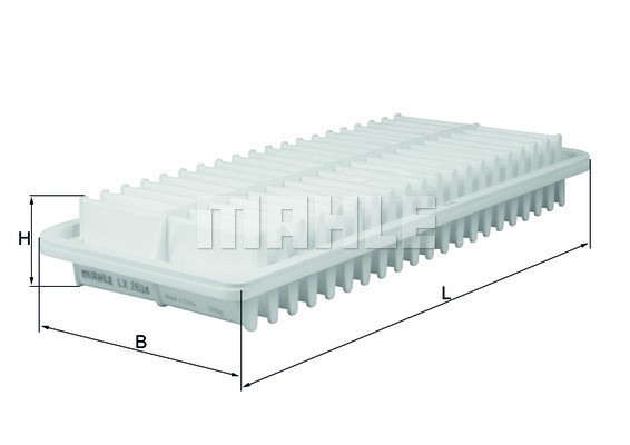 Luftfilter Knecht LX 2634 KNECHT