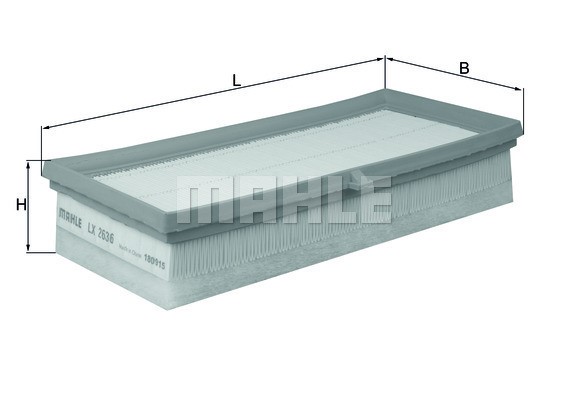Luftfilter Knecht LX 2636 KNECHT