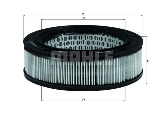 Luftfilter Knecht LX 278 KNECHT