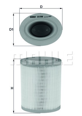 Luftfilter Knecht LX 2790 KNECHT
