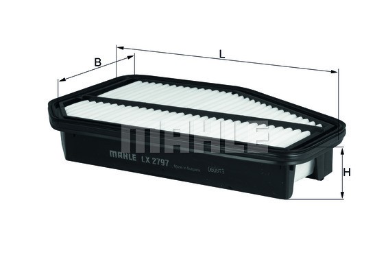 Luftfilter Knecht LX 2797 KNECHT