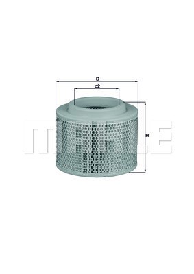 Luftfilter Knecht LX 2808/1 KNECHT