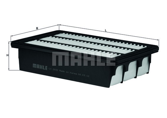 Luftfilter Knecht LX 2832 KNECHT