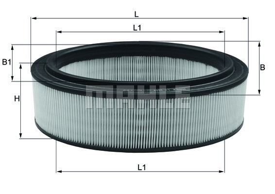 Luftfilter Knecht LX 2844 KNECHT