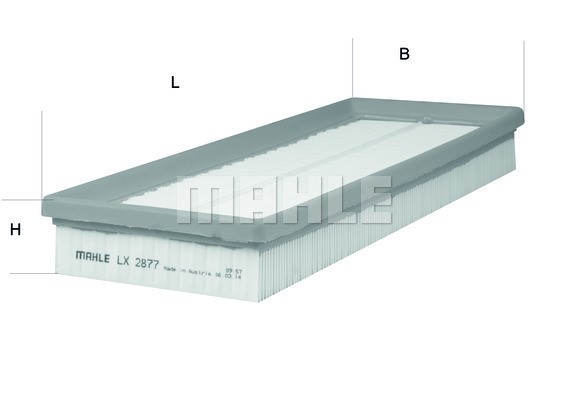 Luftfilter Knecht LX 2877 KNECHT