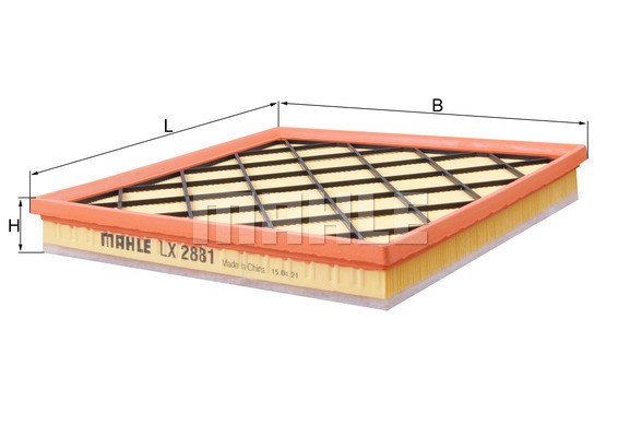 Luftfilter Knecht LX 2881 KNECHT