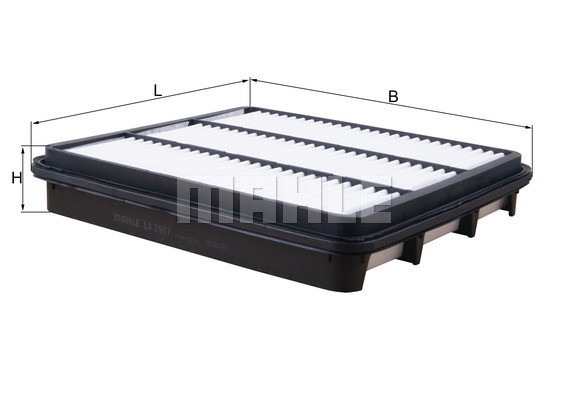 Luftfilter Knecht LX 2907 KNECHT Luftfilter Knecht LX 2907 KNECHT