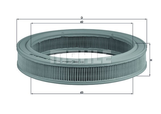 Luftfilter Knecht LX 294 KNECHT