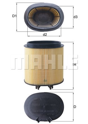 Luftfilter Knecht LX 2974 KNECHT