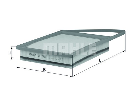 Luftfilter Knecht LX 2995 KNECHT