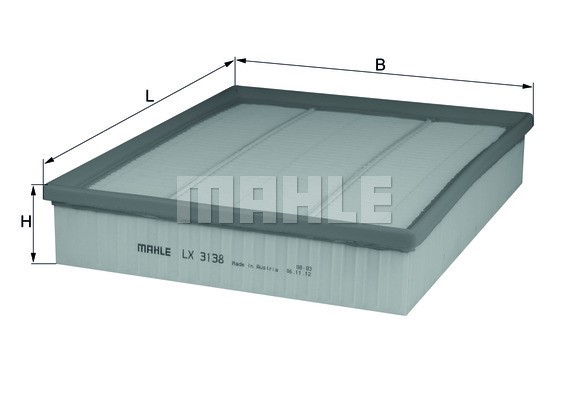 Luftfilter Knecht LX 3138 KNECHT