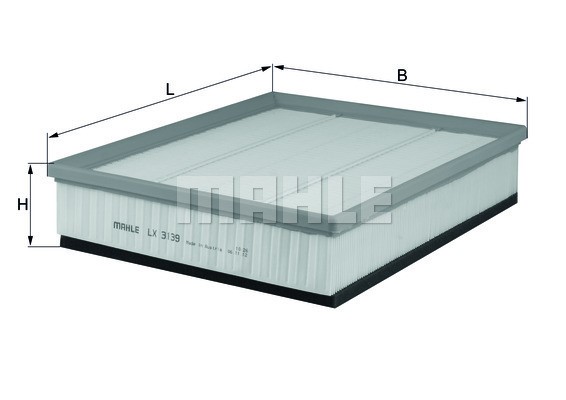 Luftfilter Knecht LX 3139 KNECHT