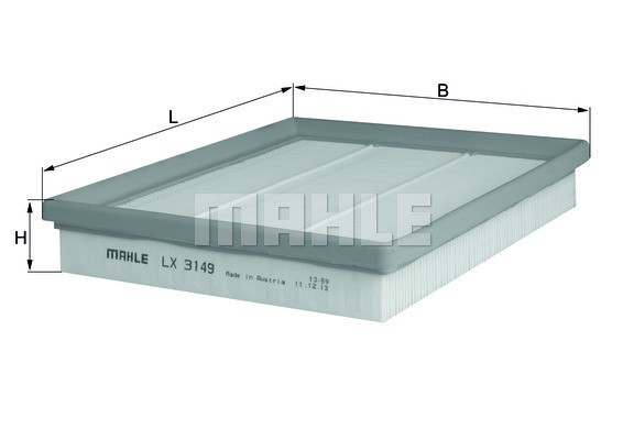 Luftfilter Knecht LX 3149 KNECHT