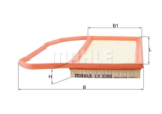 Luftfilter Knecht LX 3306 KNECHT