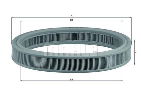 Luftfilter Knecht LX 332 KNECHT