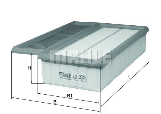 Luftfilter Knecht LX 3345 KNECHT