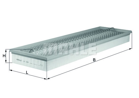 Luftfilter Knecht LX 334 KNECHT