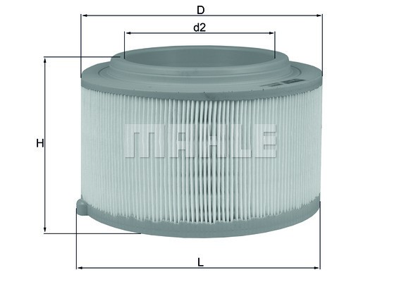 Luftfilter Knecht LX 3458 KNECHT