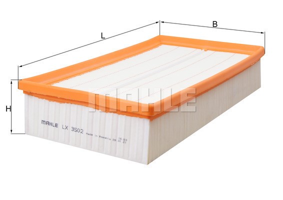 Luftfilter Knecht LX 3502 KNECHT