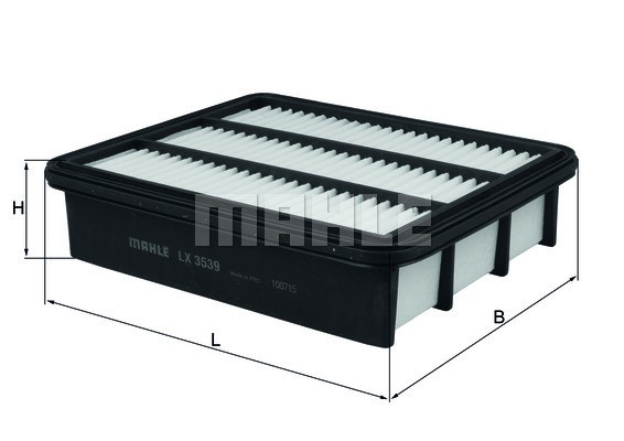 Luftfilter Knecht LX 3539 KNECHT
