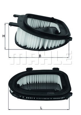 Luftfilter Knecht LX 3541 KNECHT