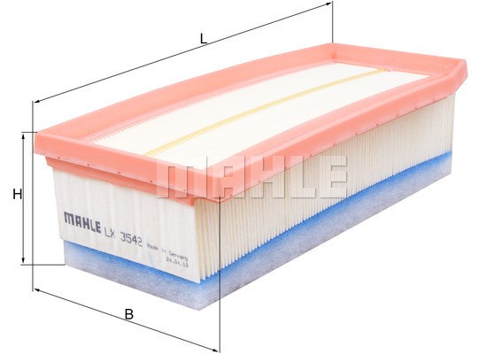 Luftfilter Knecht LX 3542 KNECHT