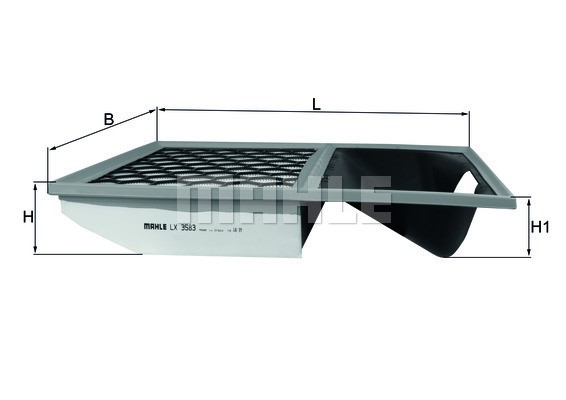 Luftfilter Knecht LX 3583 KNECHT