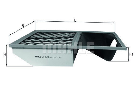 Luftfilter Knecht LX 3603 KNECHT