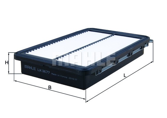 Luftfilter Knecht LX 3677 KNECHT