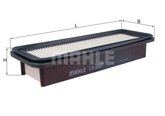 Luftfilter Knecht LX 3887 KNECHT