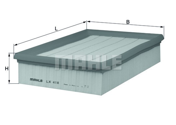 Luftfilter Knecht LX 418 KNECHT