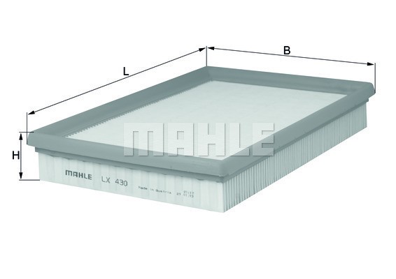 Luftfilter Knecht LX 430 KNECHT