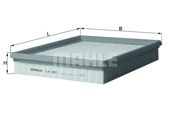 Luftfilter Knecht LX 432 KNECHT