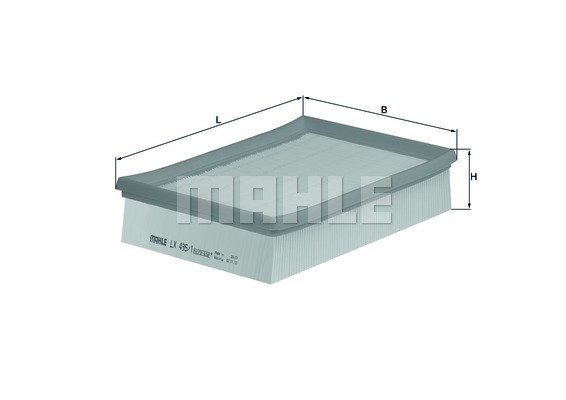 Luftfilter Knecht LX 435/1 KNECHT