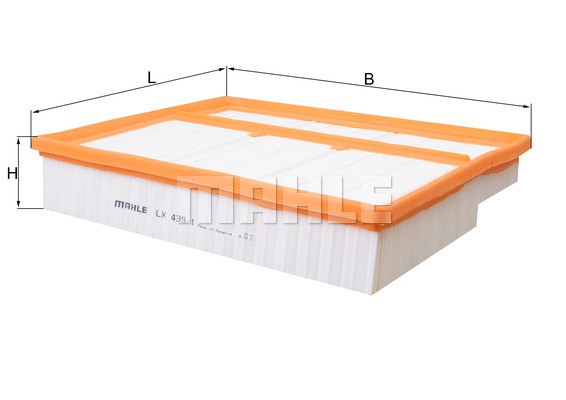 Luftfilter Knecht LX 439/1 KNECHT