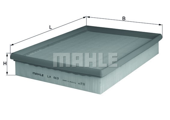 Luftfilter Knecht LX 443 KNECHT