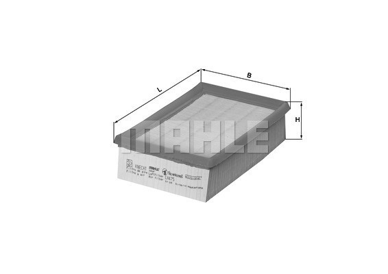 Luftfilter Knecht LX 475 KNECHT Luftfilter Knecht LX 475 KNECHT