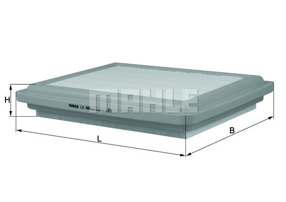 Luftfilter Knecht LX 485 KNECHT