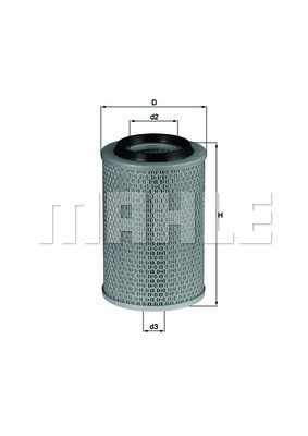 Luftfilter Knecht LX 496 KNECHT